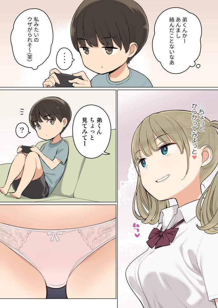 お姉ちゃんの友達がエッチな人ばかりだったから サンプル画像 02